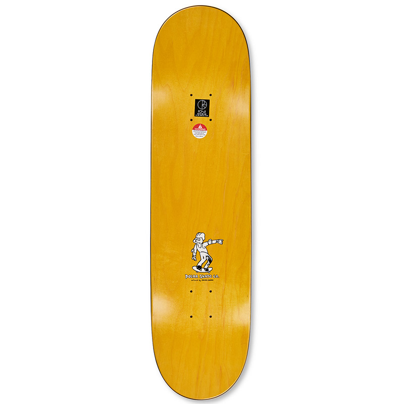 Polar Oskar Rozenberg Rock & Roll Skateboard Deck 8.0 Polar Oskar Rozenberg Rock & Roll Skateboard Deck 8.0