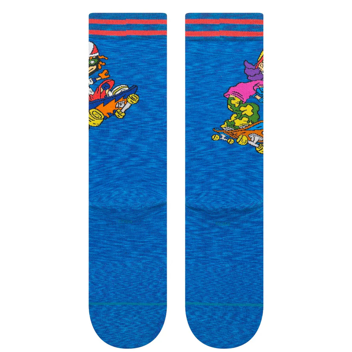 Stance Reggie And Otto Crew Socks Royal Stance Reggie And Otto Crew Socks Royal