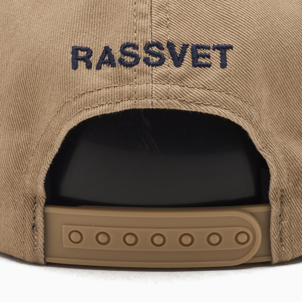 Rassvet 5 Panel Cap Chino Twill Light Wash Woven Beige Rassvet 5 Panel Cap Chino Twill Light Wash Woven Beige