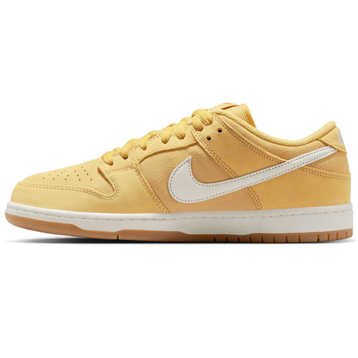 Nike SB Dunk Low Pro Saturn Gold/Sail-Saturn Gold-Solar Flare-Gum Lt Brown-Safety Orange Nike SB Dunk Low Pro Saturn Gold/Sail-Saturn Gold-Solar Flare-Gum Lt Brown-Safety Orange