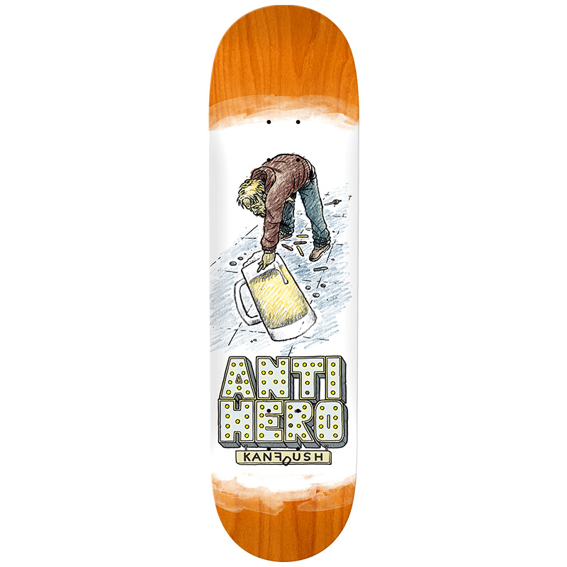 Anti Hero Kanfoush Street Performers Skateboard Deck 8.5