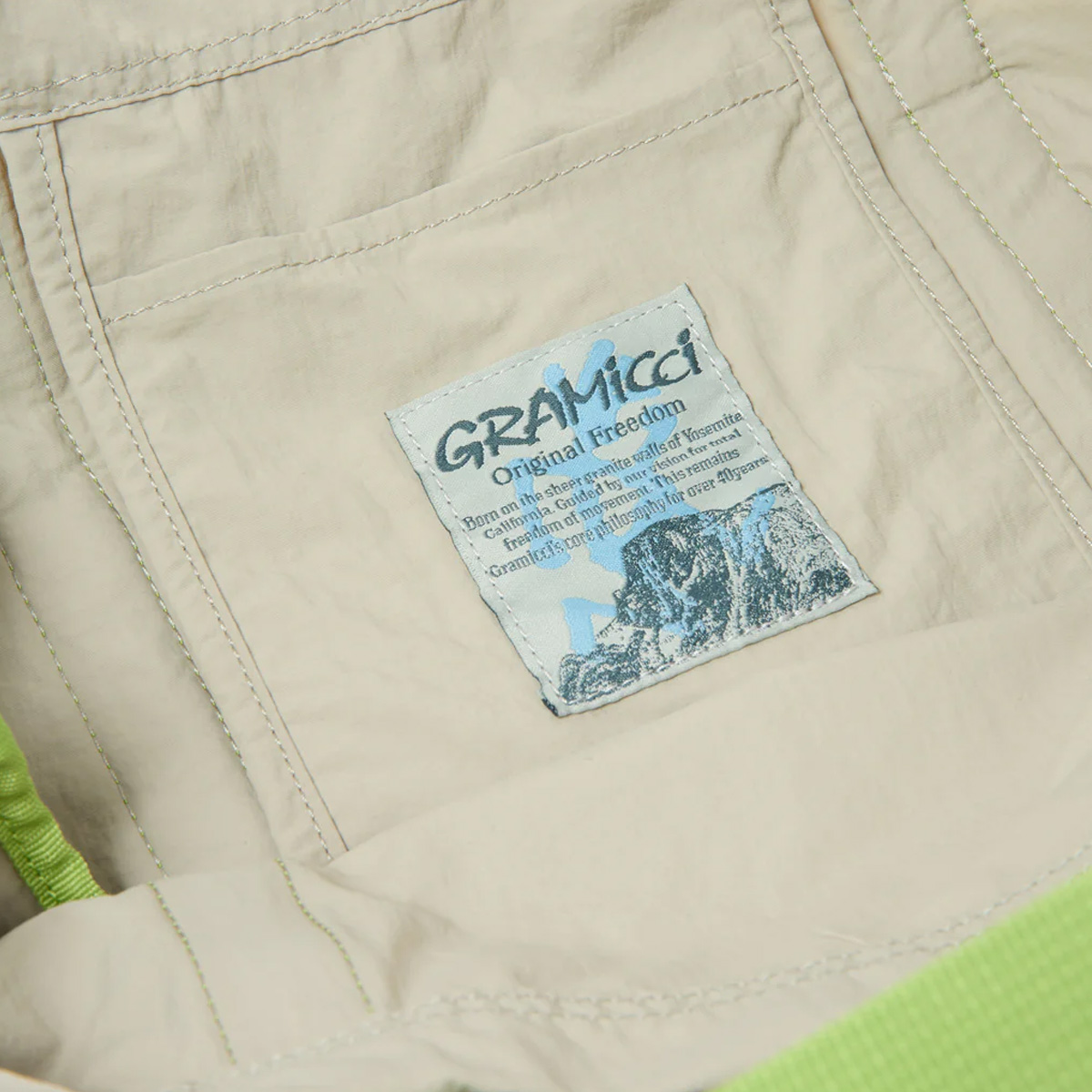 Gramicci Nylon Packable Explorer Tote Bag Dune Gramicci Nylon Packable Explorer Tote Bag Dune