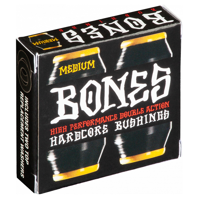 Bones Hardcore Bushings Medium 91A Black -2 truck set-