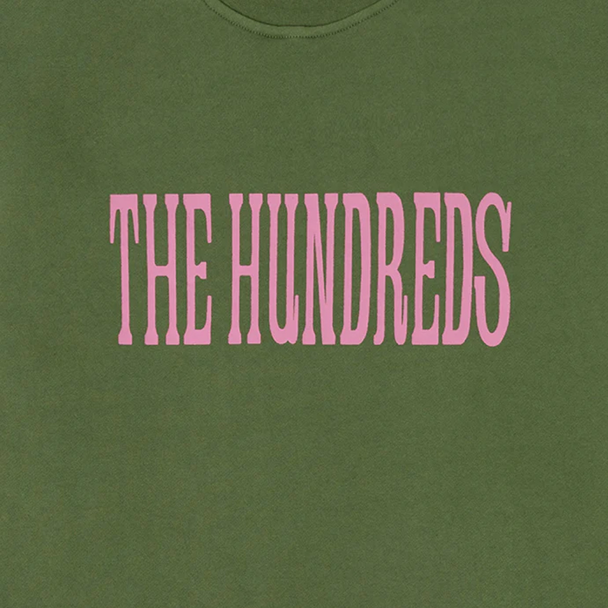 The Hundreds Layer Crewneck Forest Green