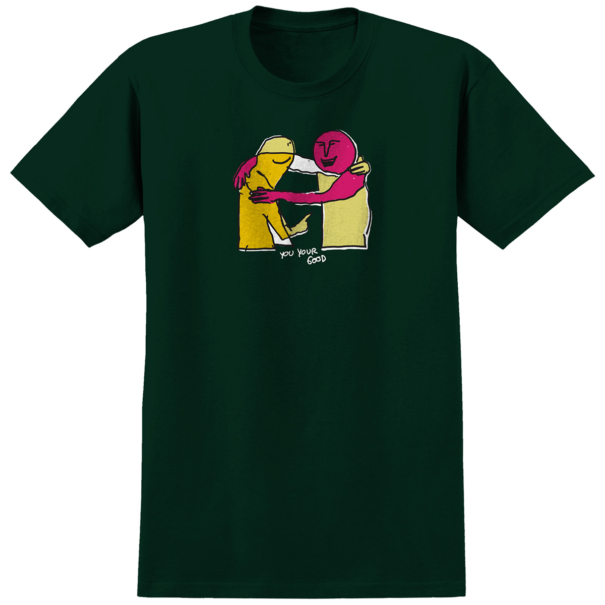 Krooked Your Good T-Shirt Forest Green