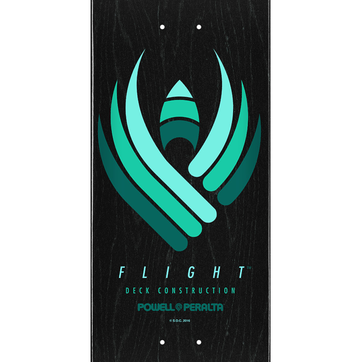 Powell Peralta FLIGHT Retro 2019 Skateboard Deck Black K26 Shape 8.5