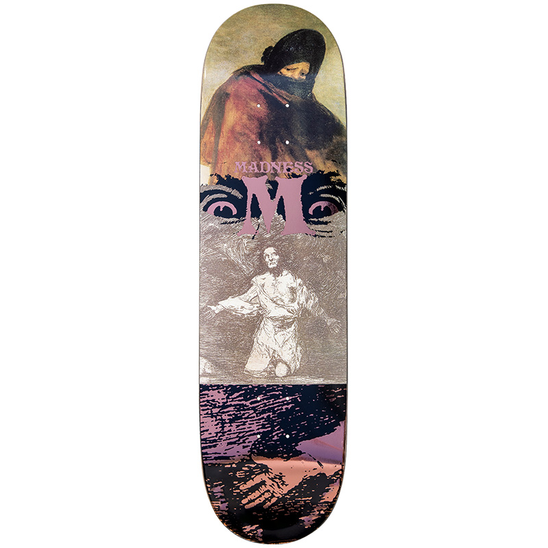 Madness New Pro Insane Asylum R7 Skateboard Deck 8.5