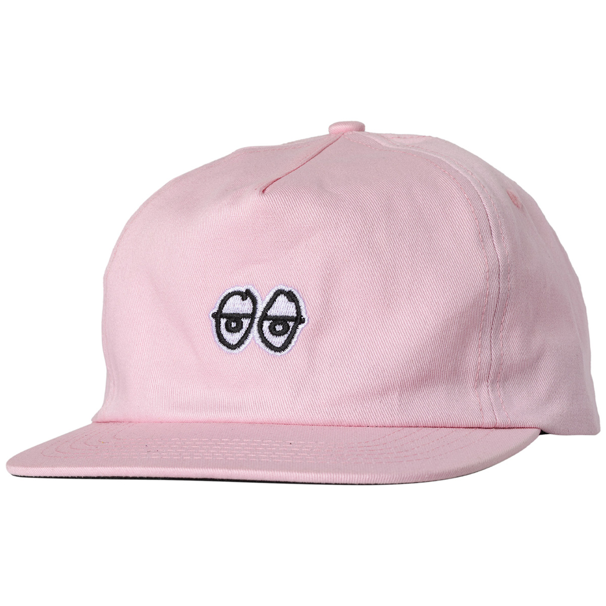 Krooked Eyes Snapback Cap Pink