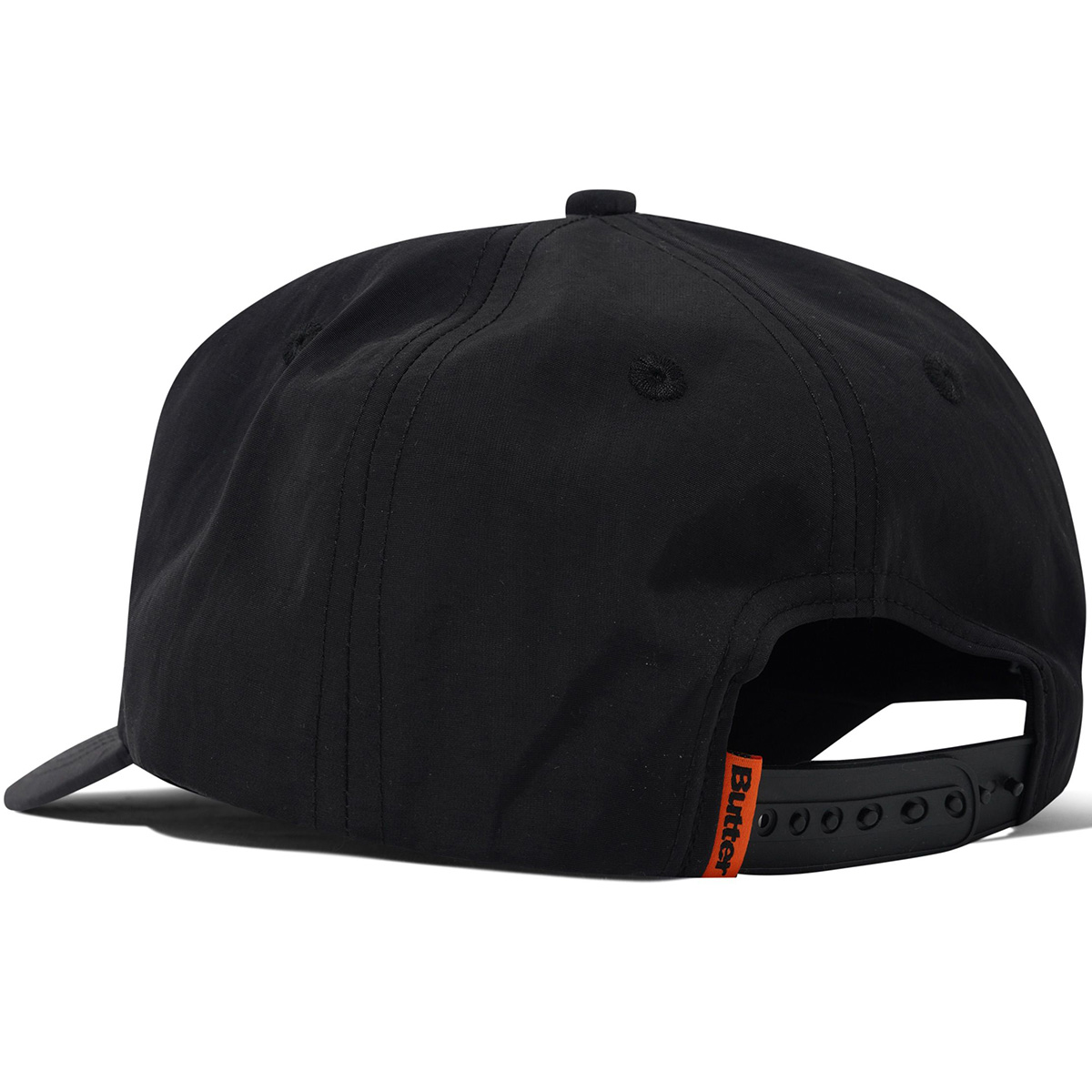 Butter Goods Registered 5 Panel Cap Black