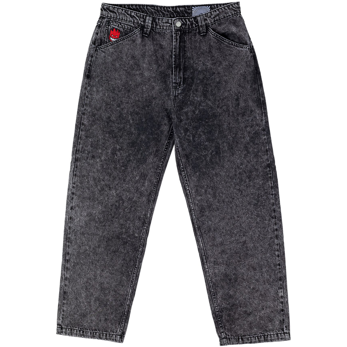 Spitfire Bighead Fill Denim Pant Denim Pants Black Stone Wash Spitfire Bighead Fill Denim Pant Denim Pants Black Stone Wash