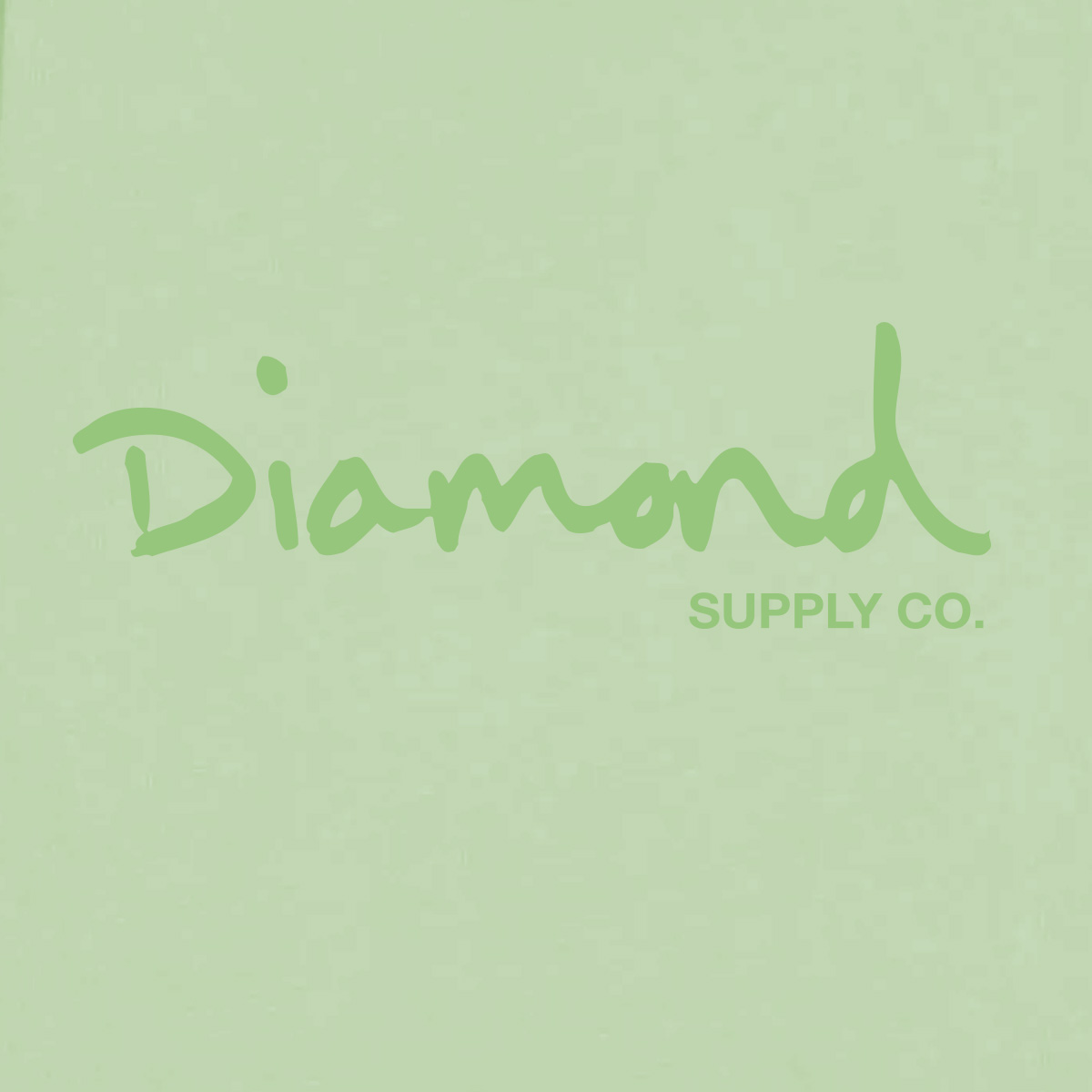 Diamond Og Script Tonal T-Shirt Pistachio Diamond Og Script Tonal T-Shirt Pistachio
