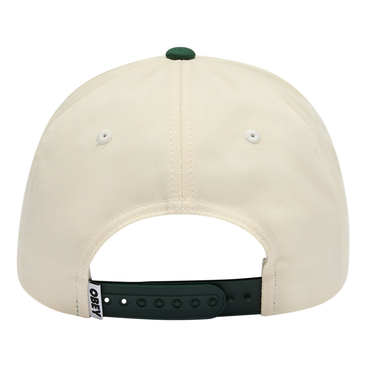 Obey Delta 5 Panel Snapback Spruce