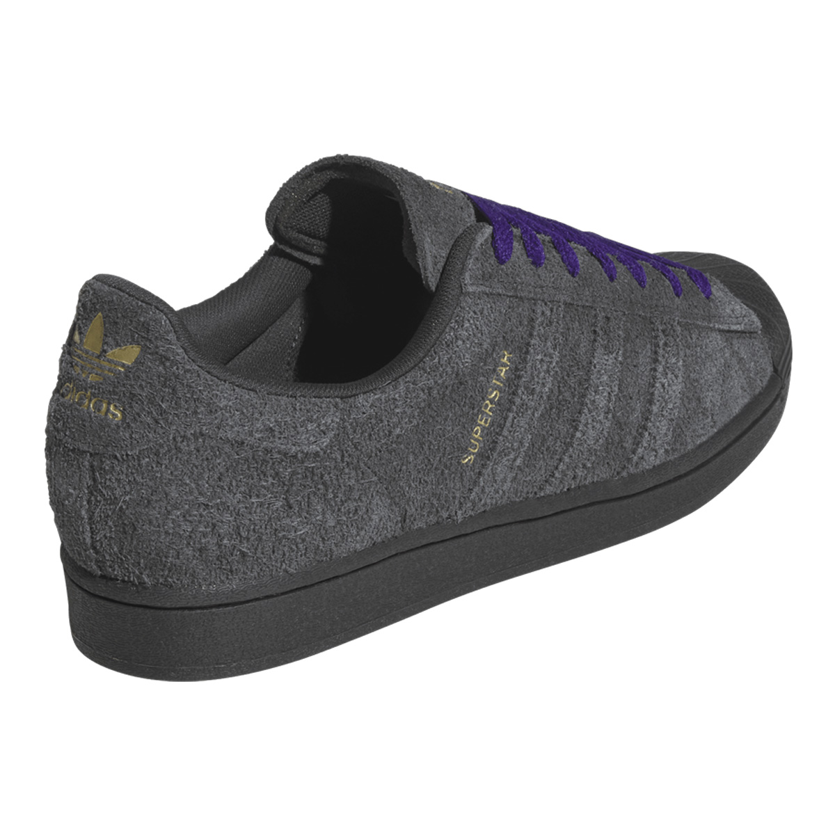 Adidas Superstar Adv Carbon/Carbon/Cpurpl Adidas Superstar Adv Carbon/Carbon/Cpurpl