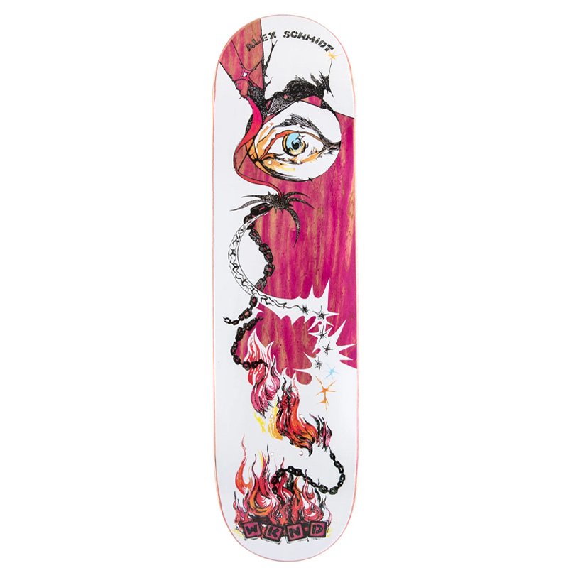 激安アウトレット通販 Alex Fire WKND Schmidt 8.25 | 8.25 Deck Skateboard デッキ