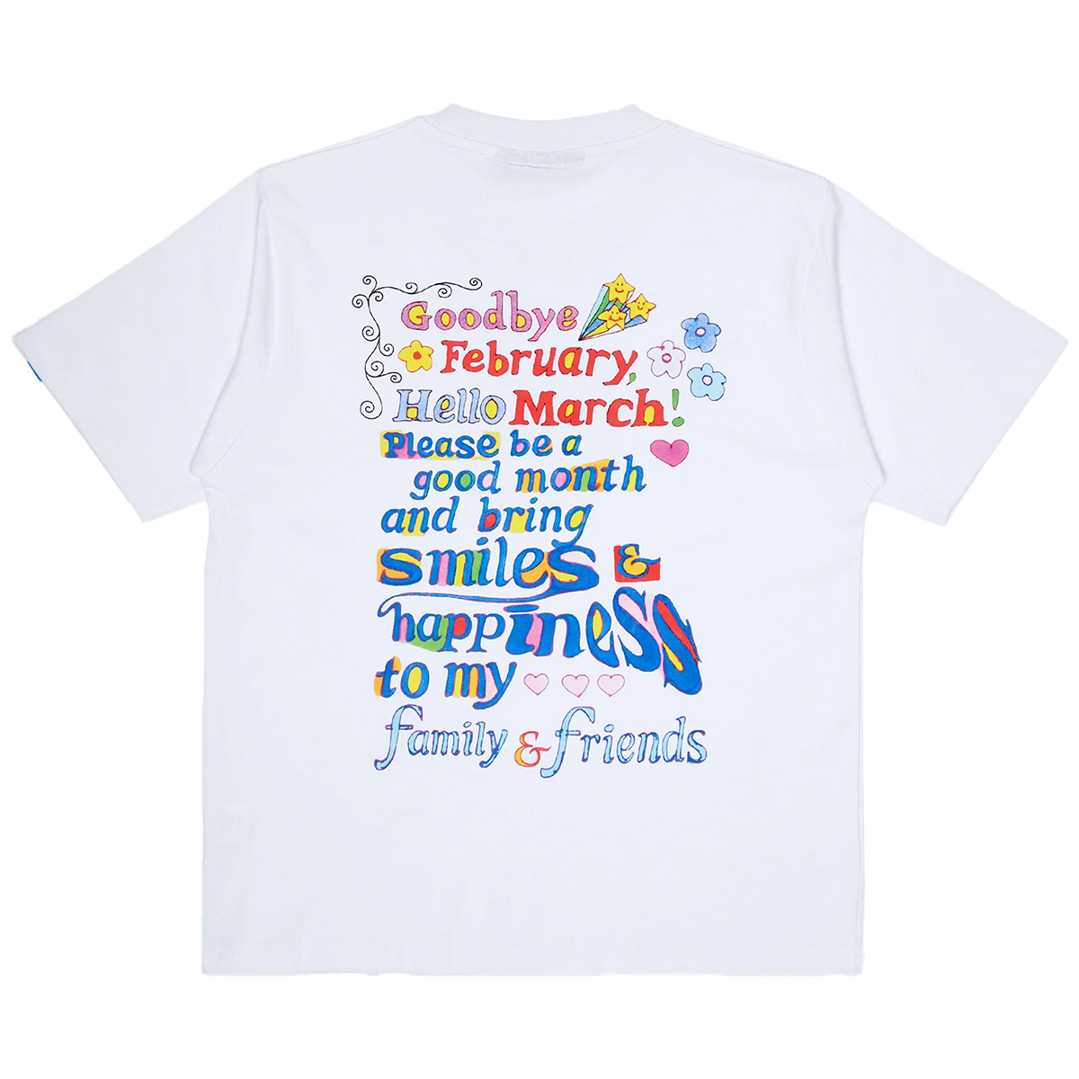 WKND Hello March T-shirt White
