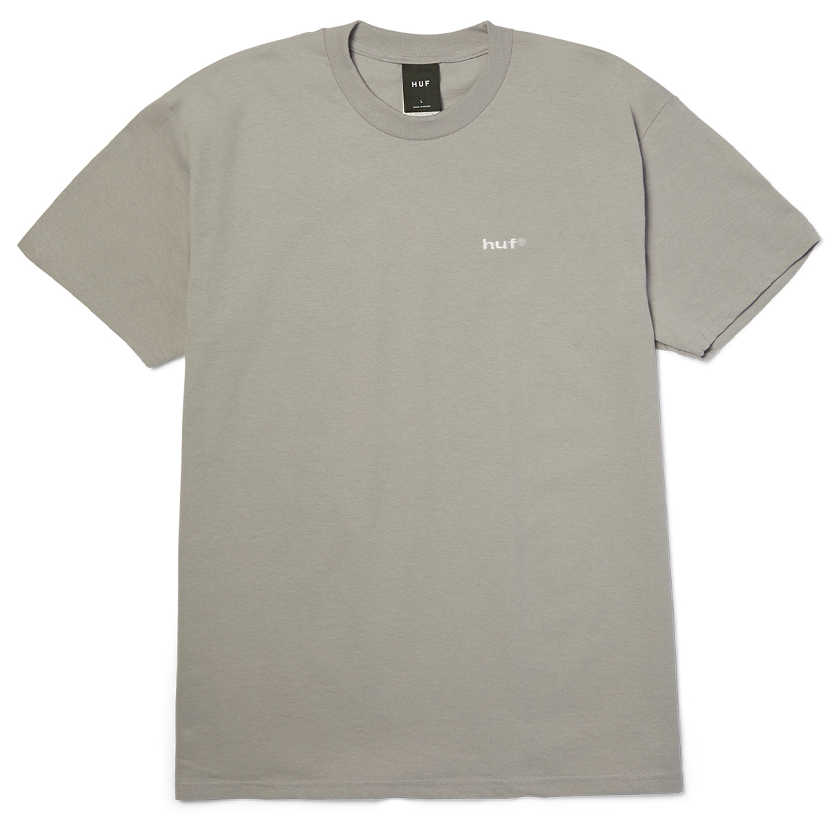 HUF 89 Embroidred T-Shirt Lilac Chalk/White