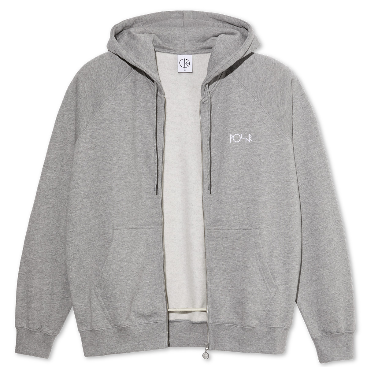 Polar Default Zip Hoodie Heather Grey