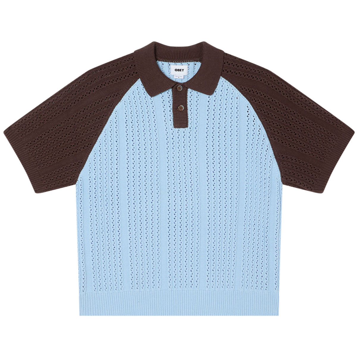 Obey Abel Polo Sweater Skyway