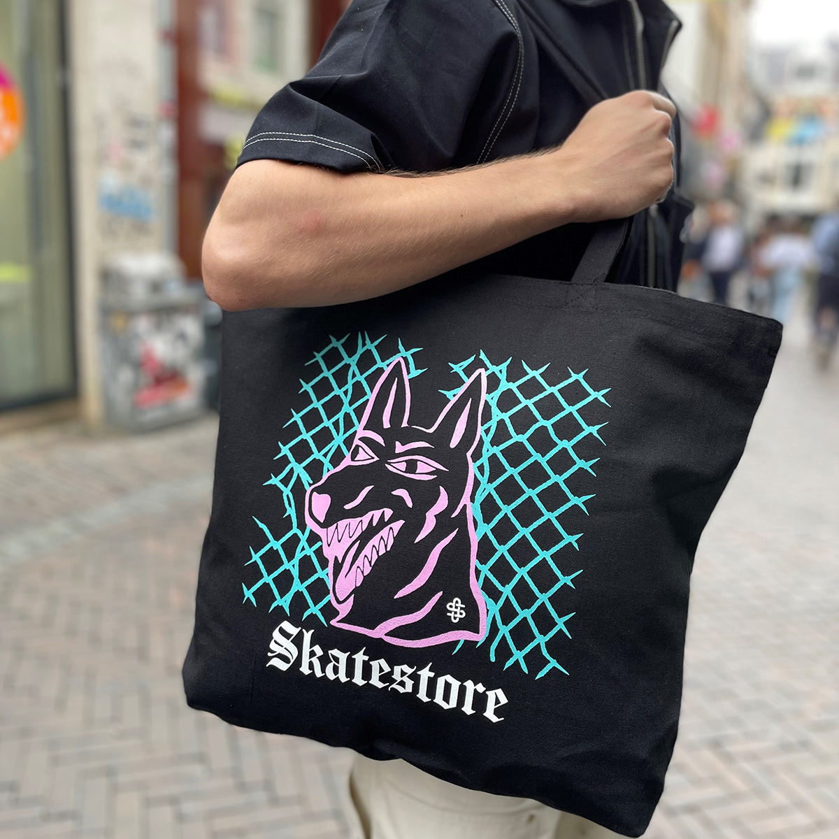 Skatestore Dog Tote Bag Large Skatestore Dog Tote Bag Large