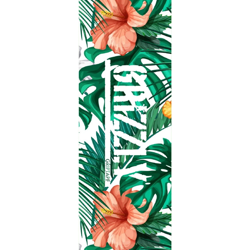 Grizzly Aloha Griptape Sheet White Grizzly Aloha Griptape Sheet White