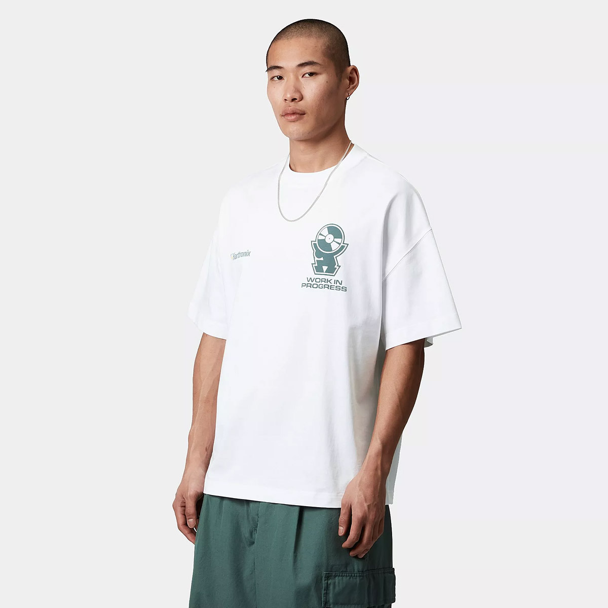 Carhartt WIP Harttronix T-Shirt White Carhartt WIP Harttronix T-Shirt White
