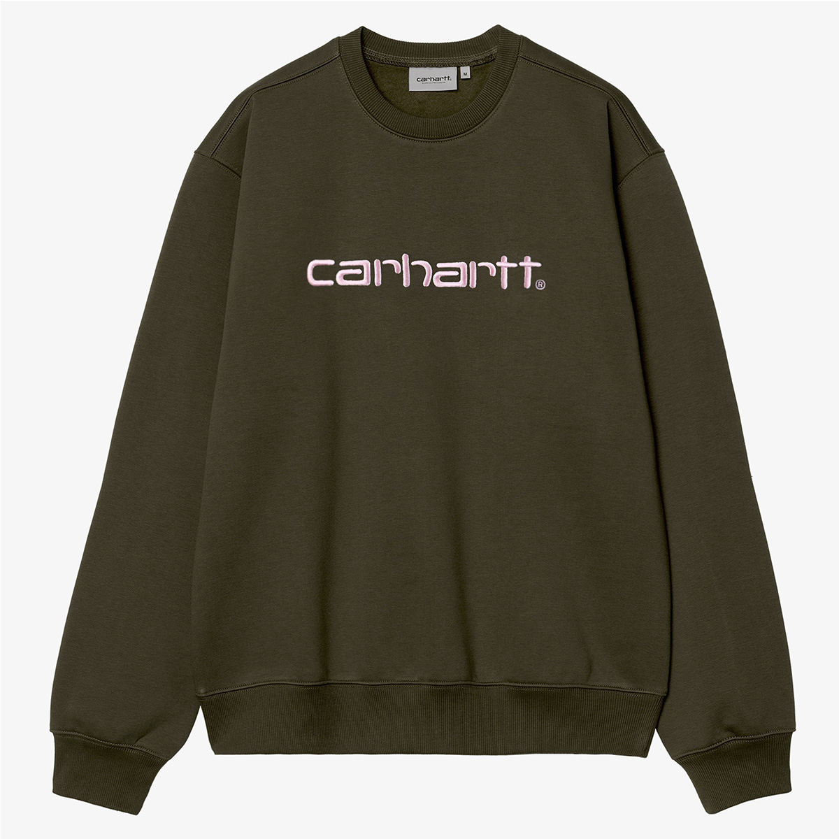 Carhartt WIP Carhartt Sweater Turtle/Air Pink Carhartt WIP Carhartt Sweater Turtle/Air Pink
