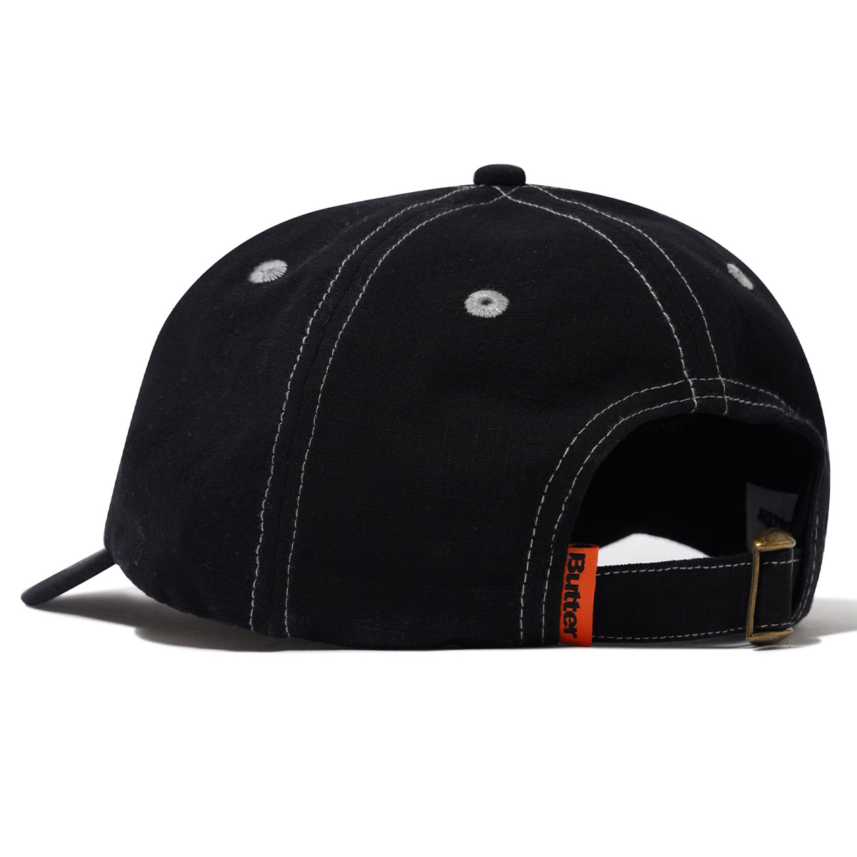 Butter Goods Abseil 6 Panel Cap Black
