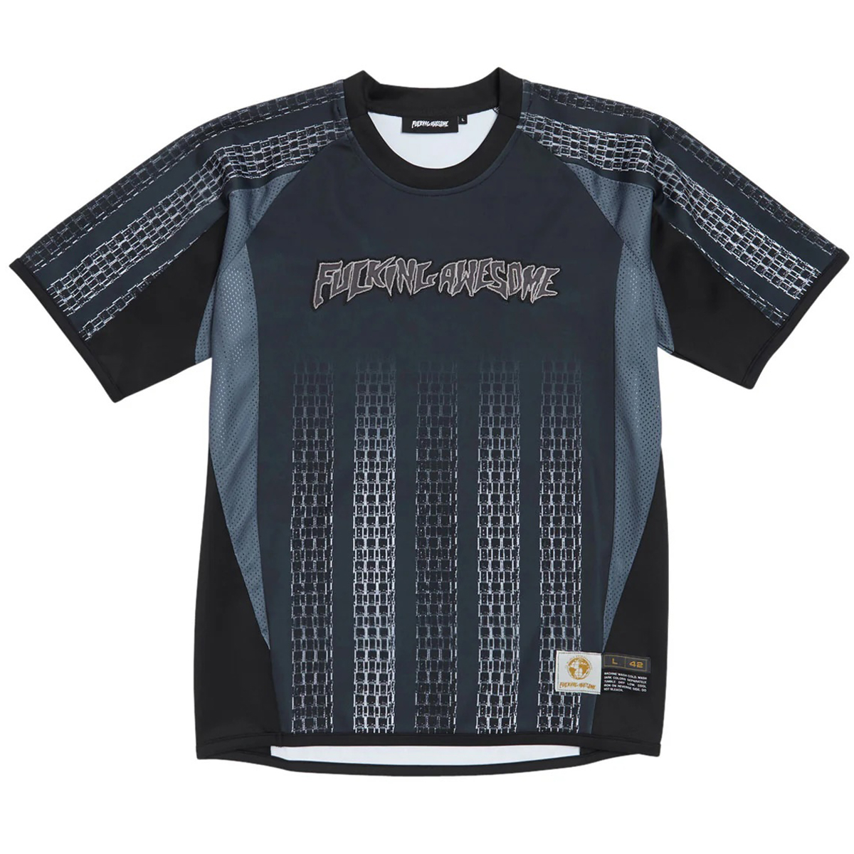 Fucking Awesome Rapid Short Sleeve Jersey Black/Blue