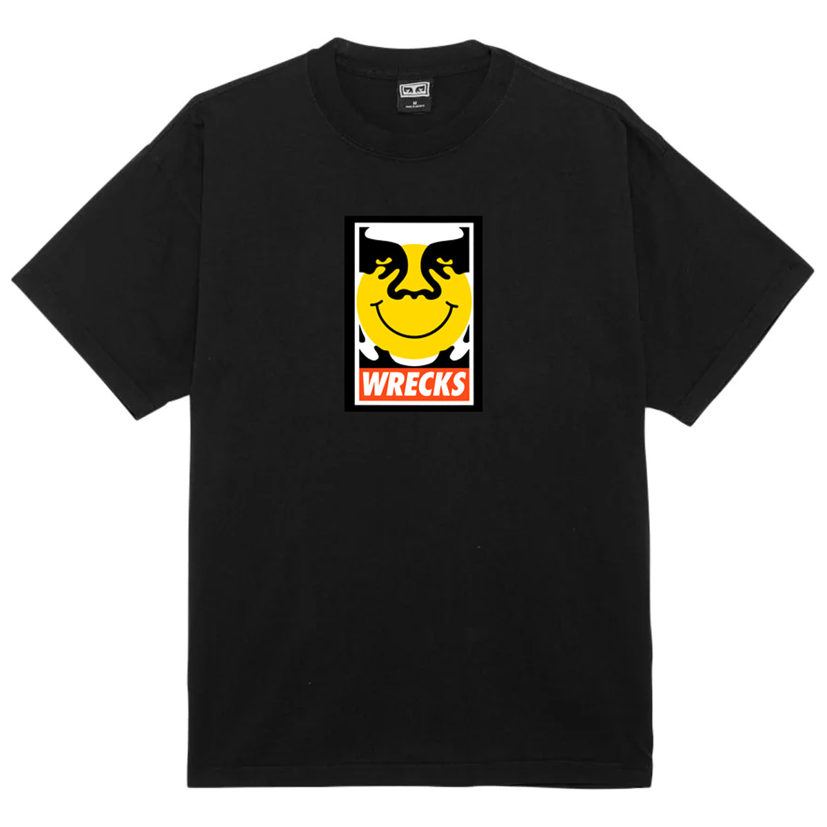 Obey x Wrecks T-Shirt Black Obey x Wrecks T-Shirt Black