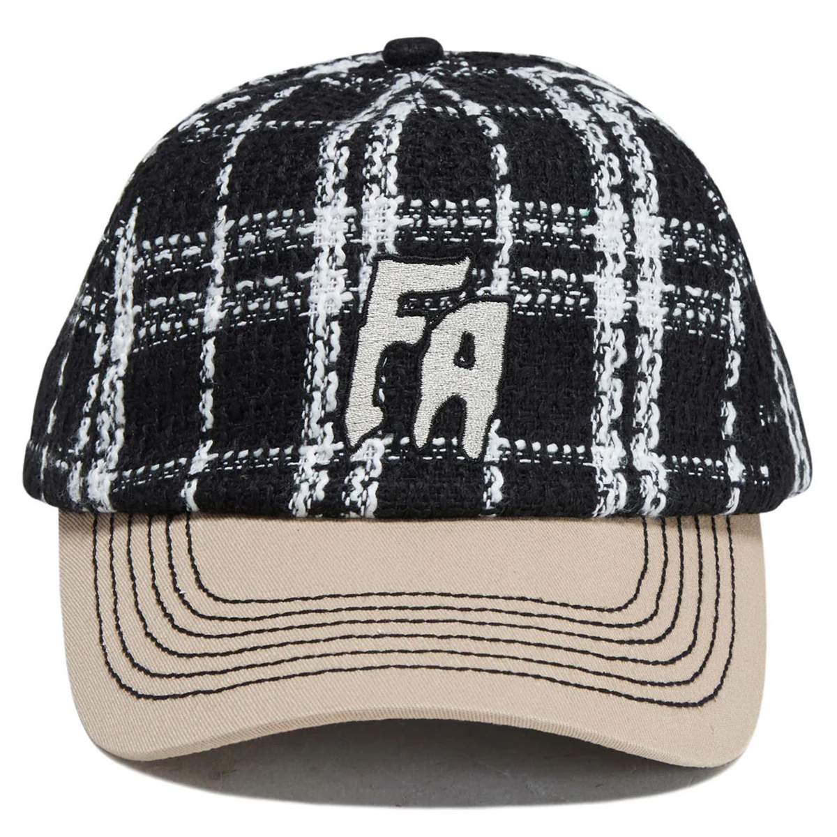 Fucking Awesome FA Seduction Plaid Snapback Cap Black/Plaid