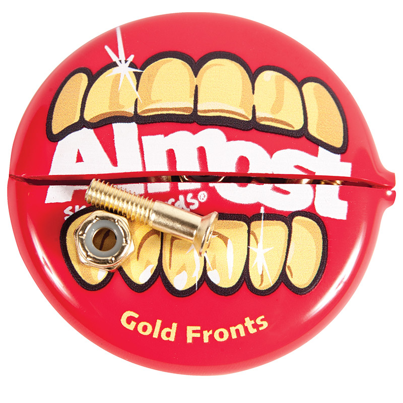 Almost Gold Nuts & Bolts In Your Mouth II Hardware Allen 7/8 Inch Almost Gold Nuts & Bolts In Your Mouth II Hardware Allen 7/8 Inch