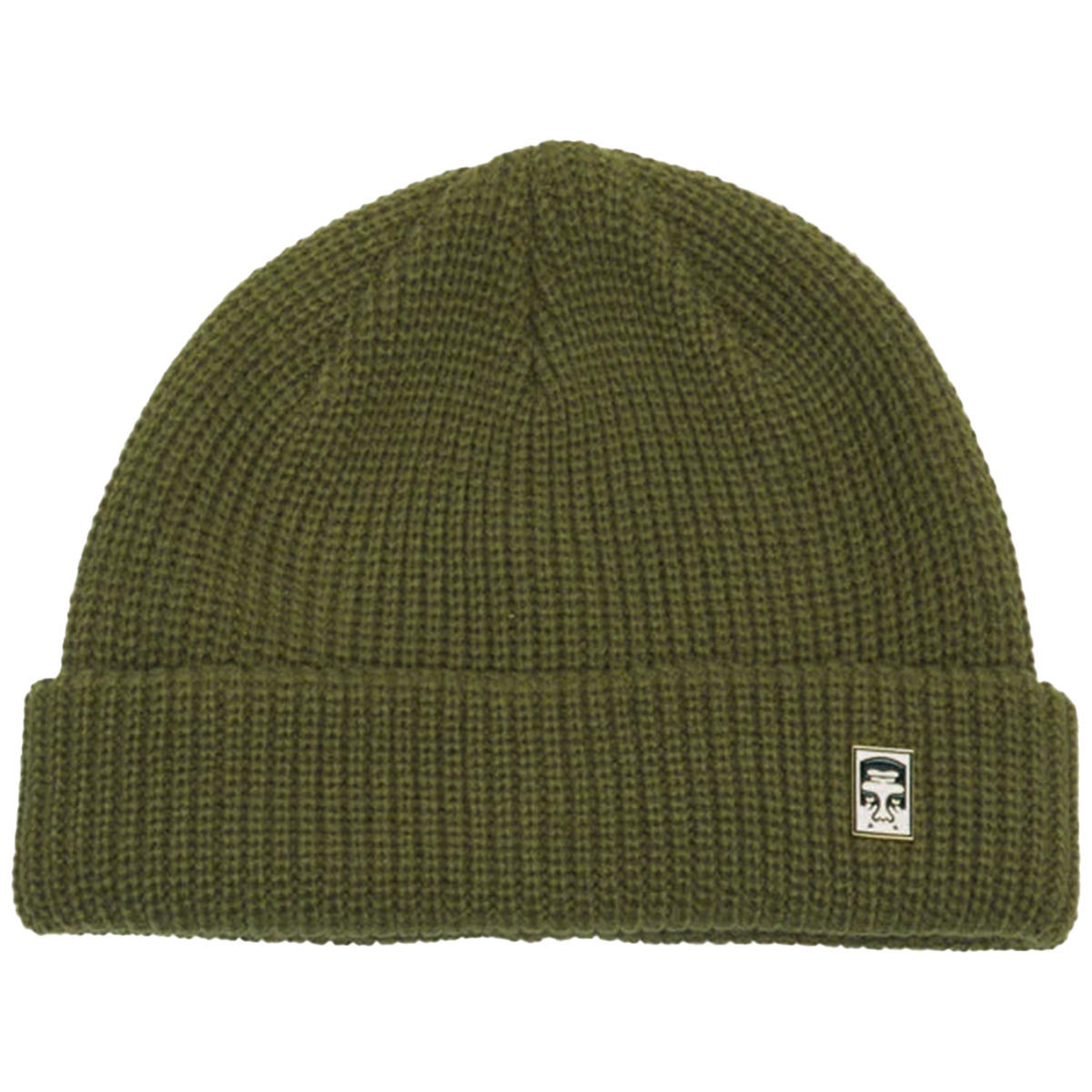 Obey Micro Beanie Moss Green - Main Image