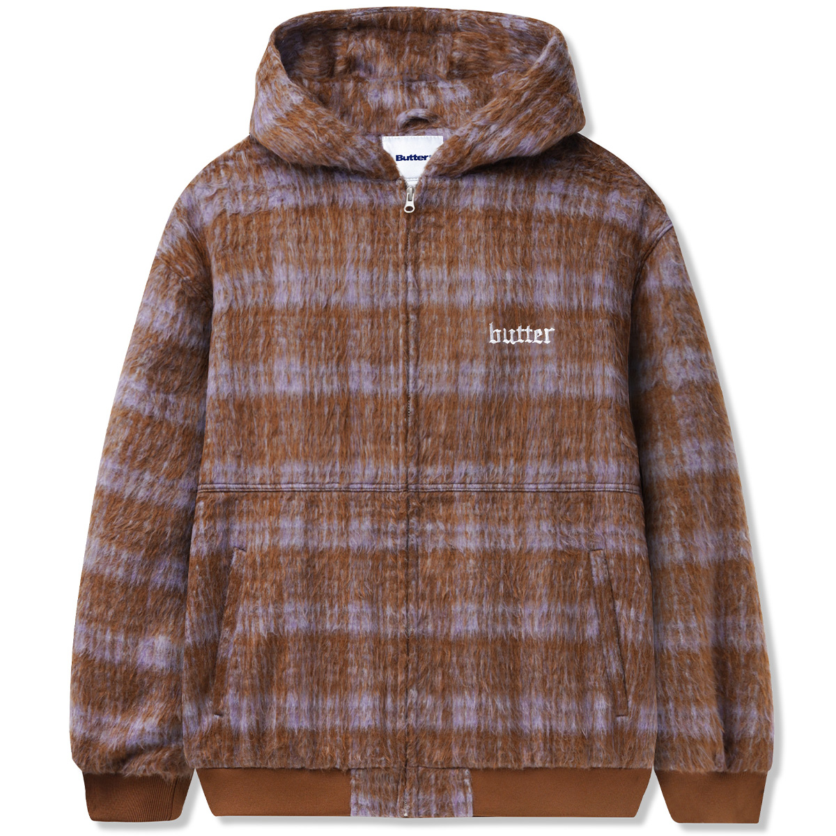 Butter Goods Heavy Plaid Work Jacket Brick / Dusk Butter Goods Heavy Plaid Work Jacket Brick / Dusk