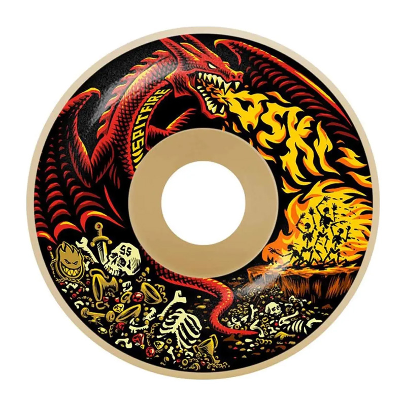 Spitfire Formula Four Oski Scorched Radial Wheels 99D 57mm Spitfire Formula Four Oski Scorched Radial Wheels 99D 57mm