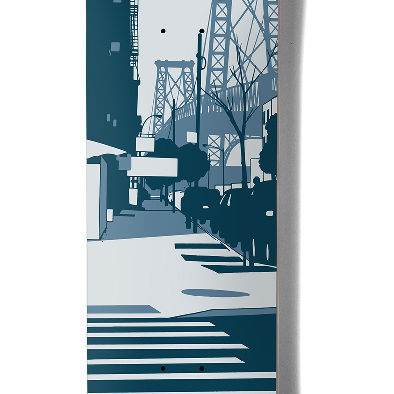 Chocolate Aikens City Series 23 Skateboard Deck 8.5 Chocolate Aikens City Series 23 Skateboard Deck 8.5
