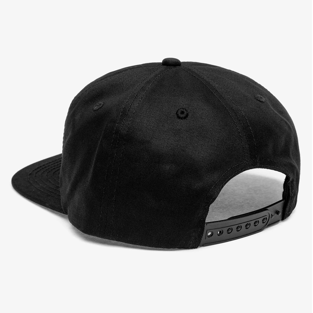 Thrasher Metal Snapback Black