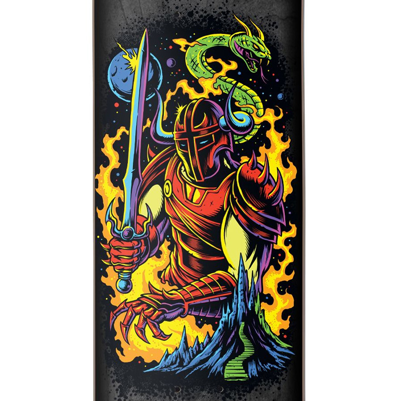 Darkstar Bachinsky Blacklight Super Sap R7 Skateboard Deck 8.0 Darkstar Bachinsky Blacklight Super Sap R7 Skateboard Deck 8.0
