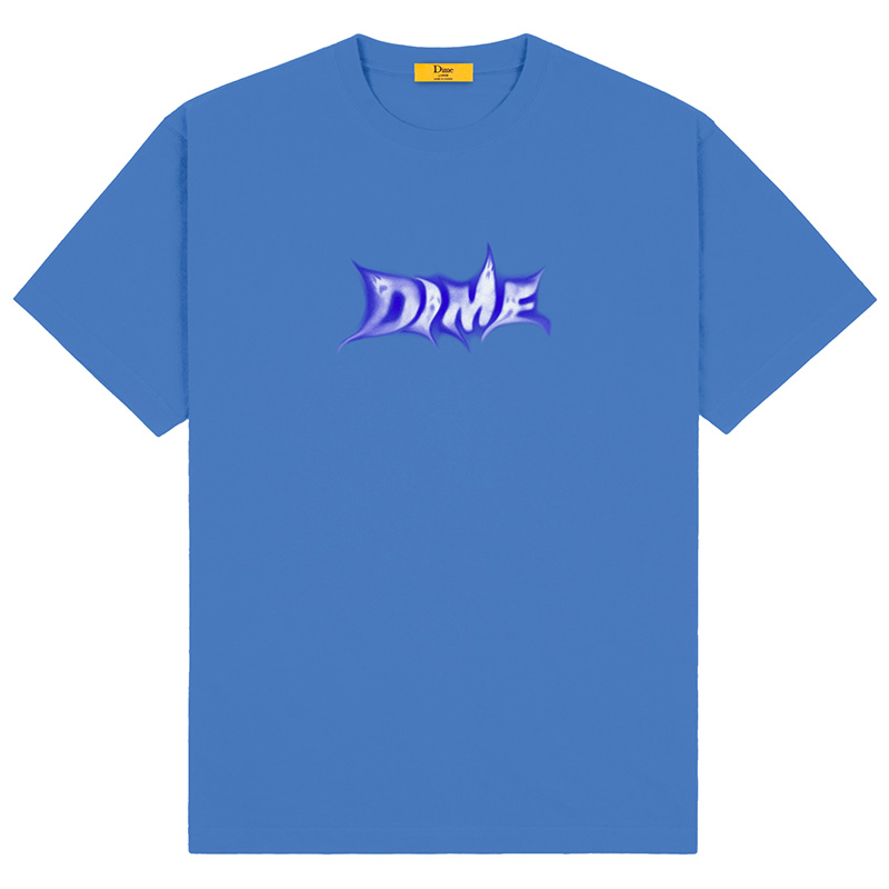 Dime Ghostly Font T-Shirt Sonic Blue Dime Ghostly Font T-Shirt Sonic Blue
