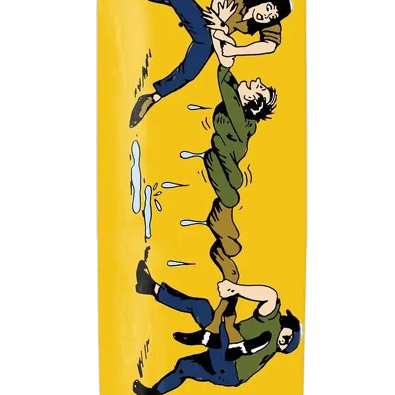 Pass Port Squeeze Skateboard Deck Yellow 8.5 Pass Port Squeeze Skateboard Deck Yellow 8.5