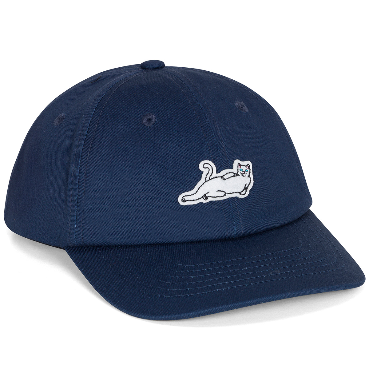 RIPNDIP Catstanza Dad Hat Navy RIPNDIP Catstanza Dad Hat Navy