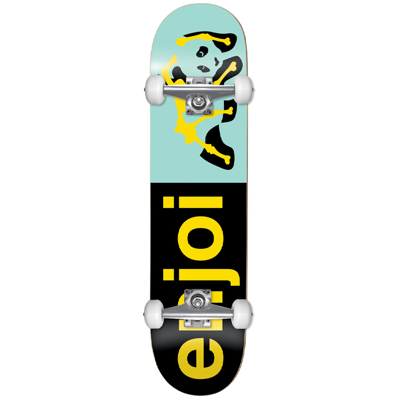 Enjoi Xray Panda FP Complete Skateboard Black/Mint 8.0