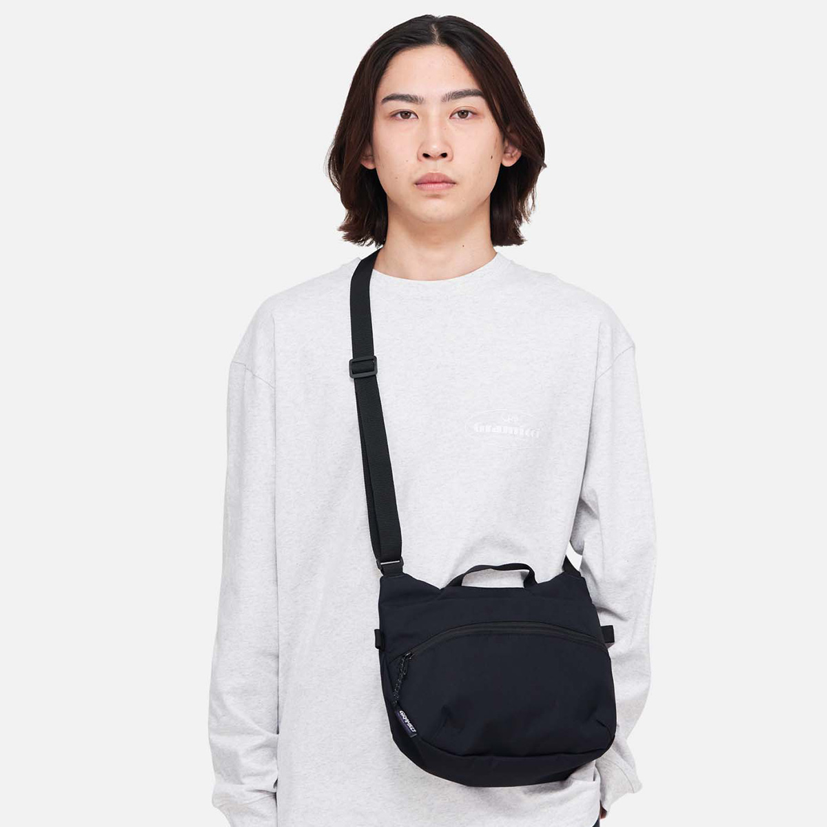 Gramicci Cordura Shoulder Bag Cordura Black Gramicci Cordura Shoulder Bag Cordura Black