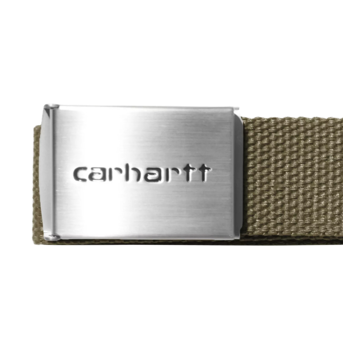 Carhartt WIP Clip Belt Chrome Brass