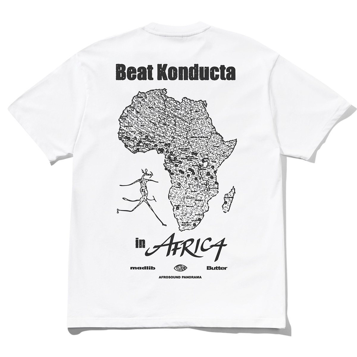 Butter Goods x Madlib Africa T-shirt White