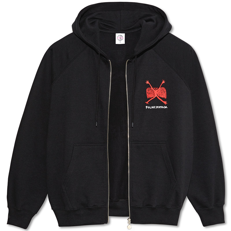 Polar Welcome To The New Age Default Zip Hoodie Black