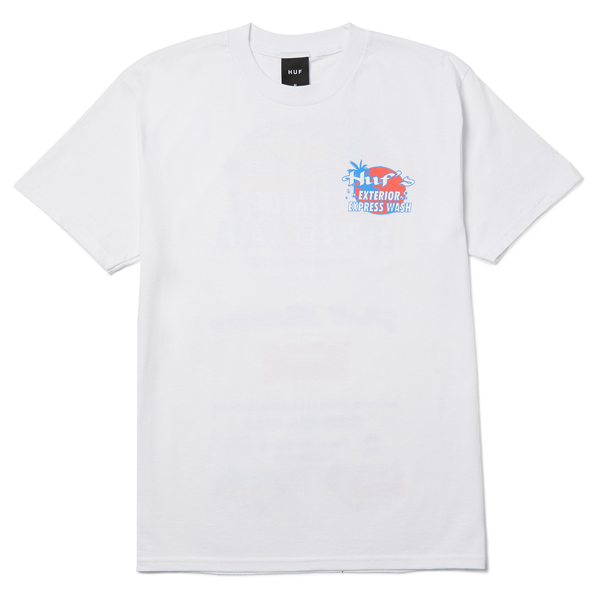 HUF Full Service T-Shirt White HUF Full Service T-Shirt White