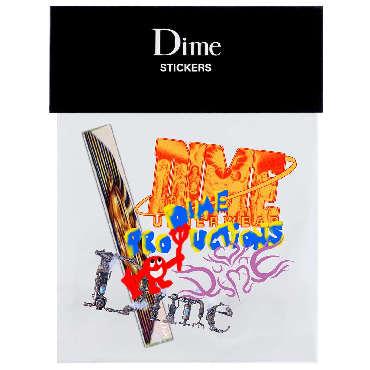 Dime Sticker Pack Multi