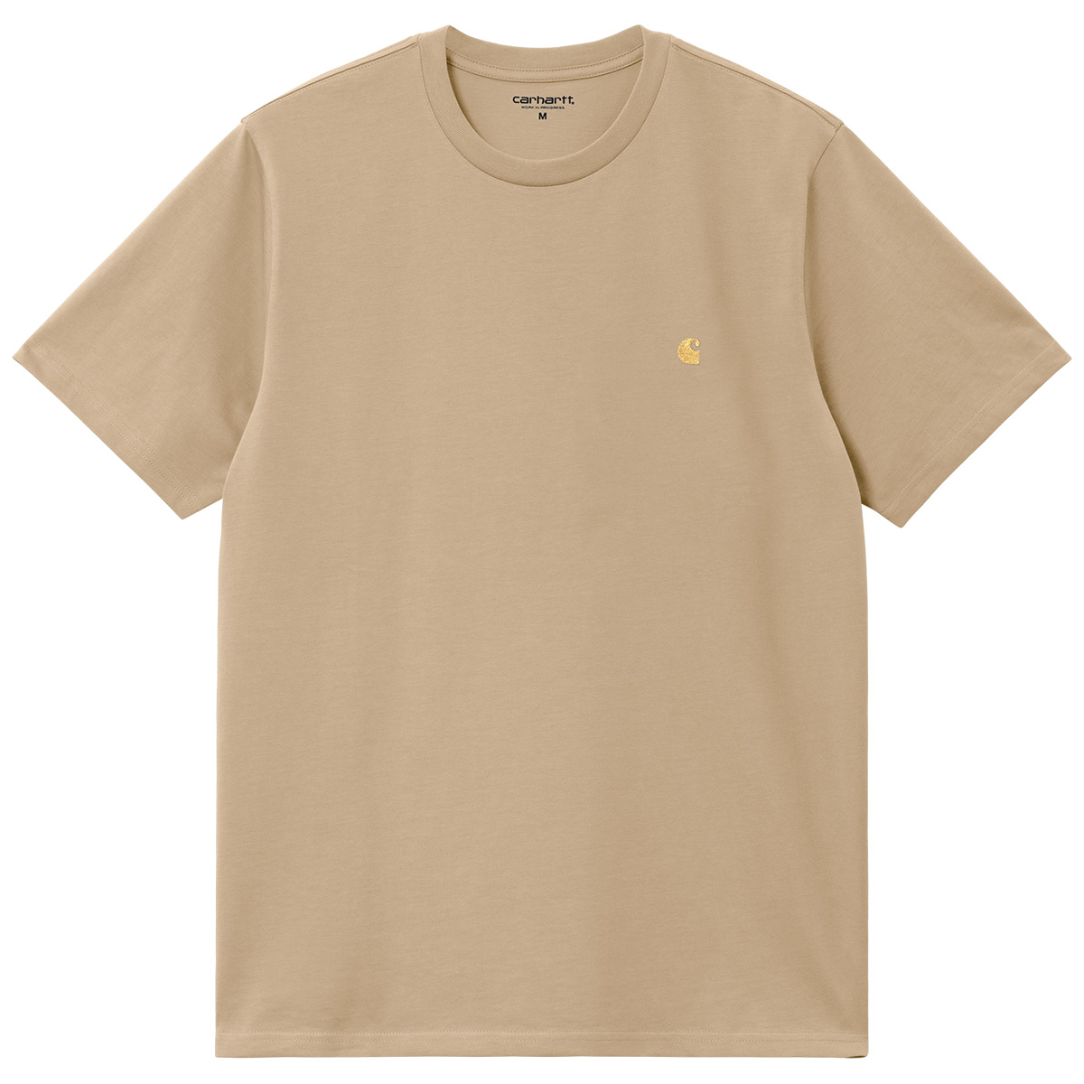Carhartt WIP Chase T-Shirt Sable/Gold Carhartt WIP Chase T-Shirt Sable/Gold