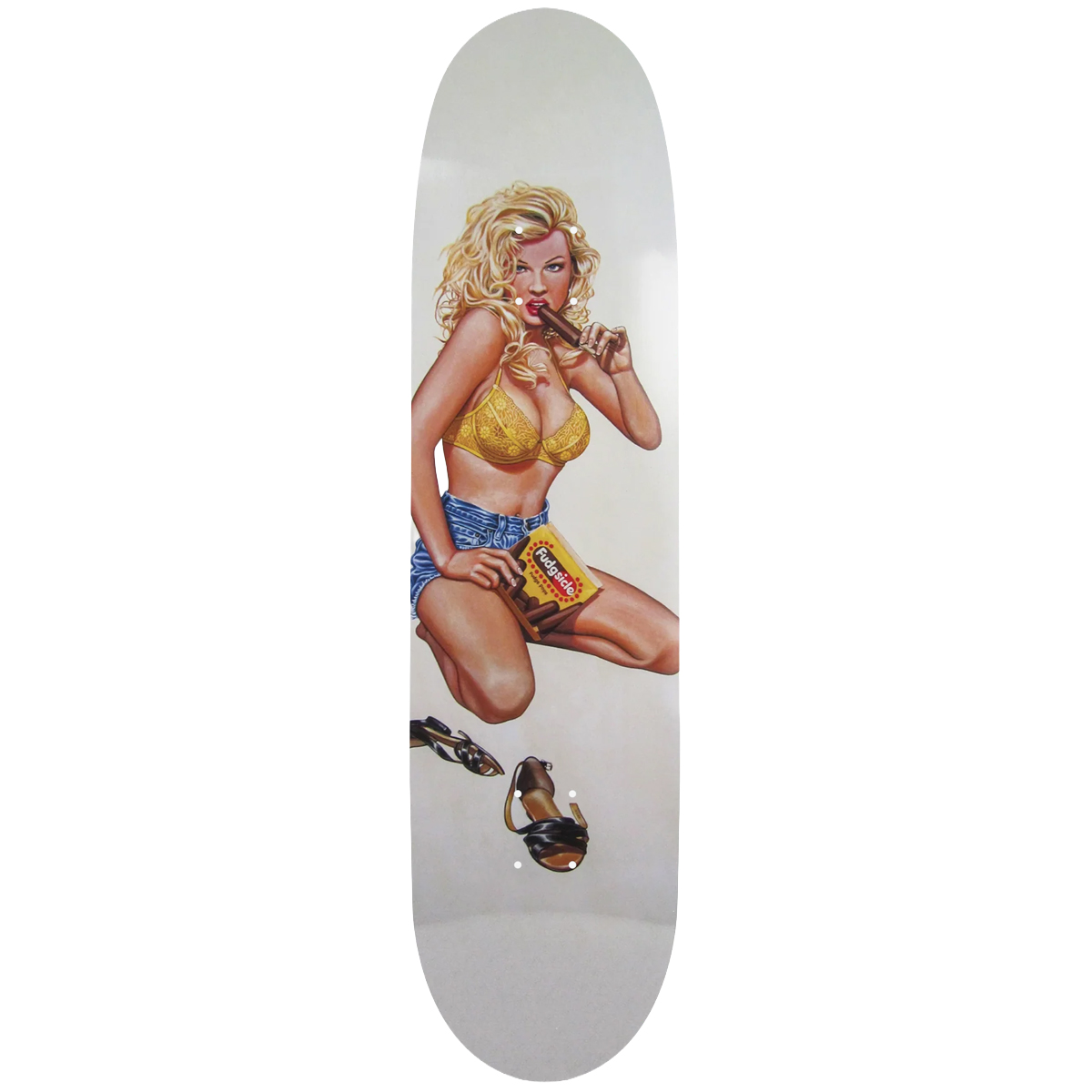 World Industries Kareem Campbell Fudgesicle Skateboard Deck 7.7