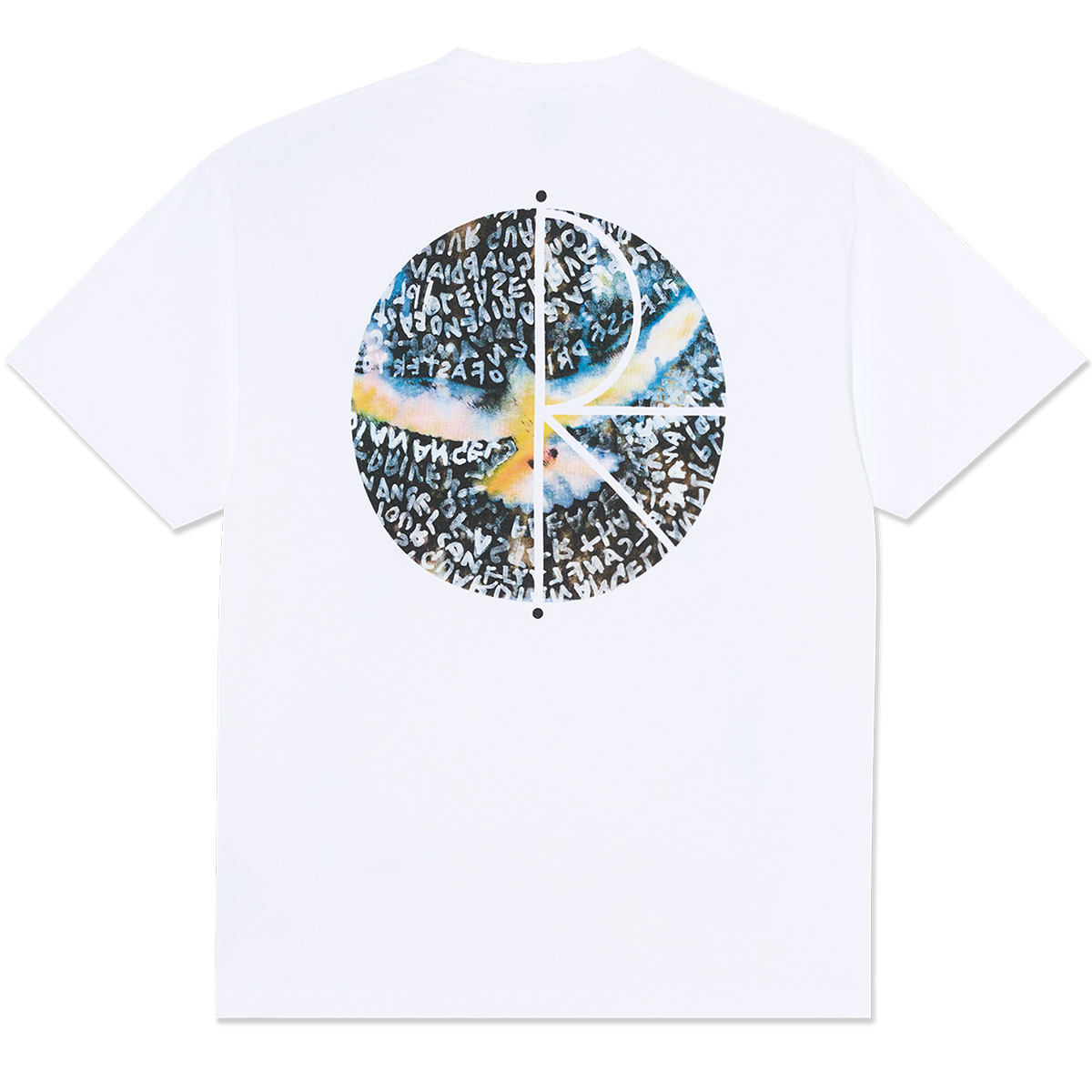 Polar Fill Logo Searching For Peace T-shirt White Polar Fill Logo Searching For Peace T-shirt White